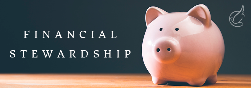 Financial stewardship piggy bank